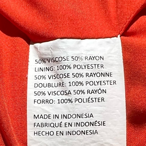 🌻Jason Wu Collective Tie Shoulder Midi Dress Size 14 - Picture 11 of 11